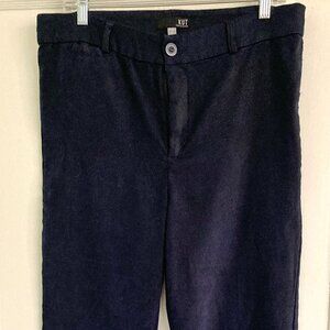 Kut From The Kloth Women's Blue Trouser Pants, Size 12